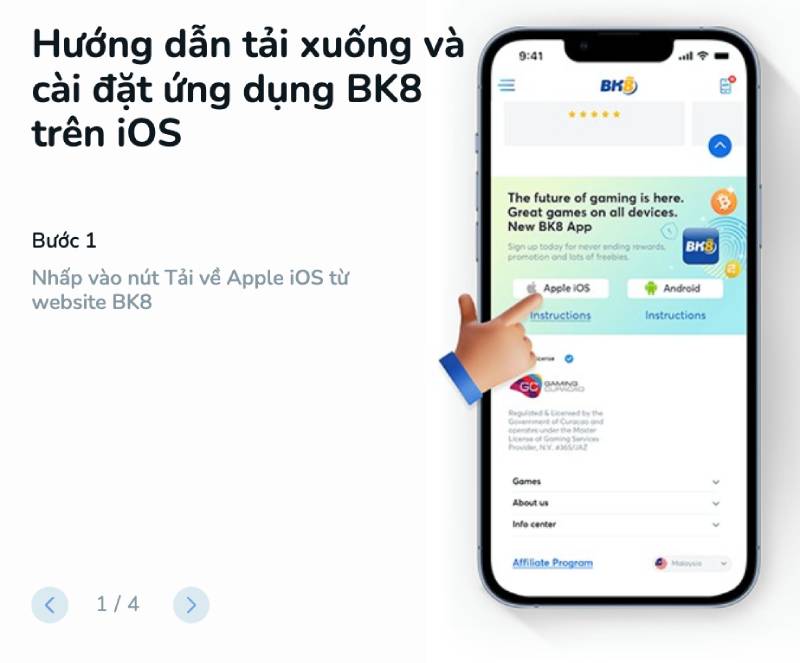 Quét mã QR hoặc tải app từ đường dẫn